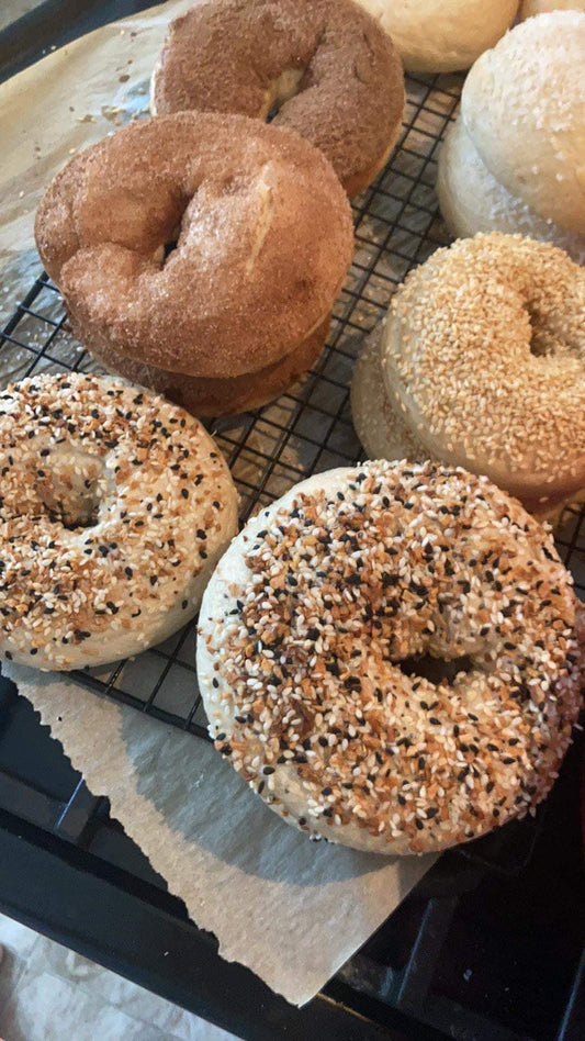 Sourdough Bagels